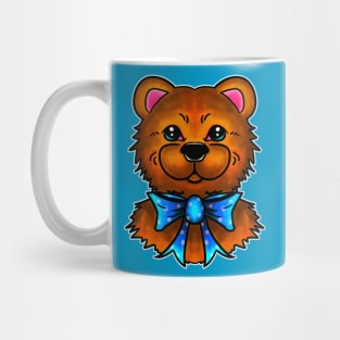 Teddy Bear and Tie Mug